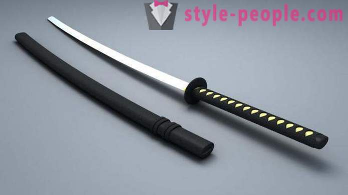 Japán kard: név, típus, gyártási, fotók