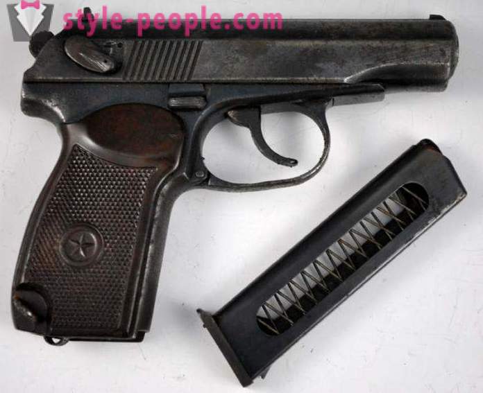 Gun PM (Makarov) pneumatikus: specifikációk és képek