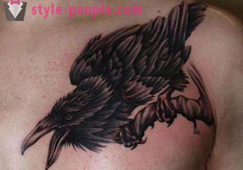 Tattoo „Crows”: megnevezését és értékét a karakter