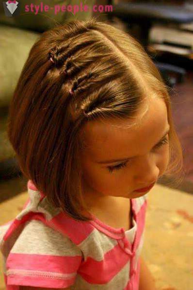 Frizurák közepes haj lányoknak. üdülési frizurák