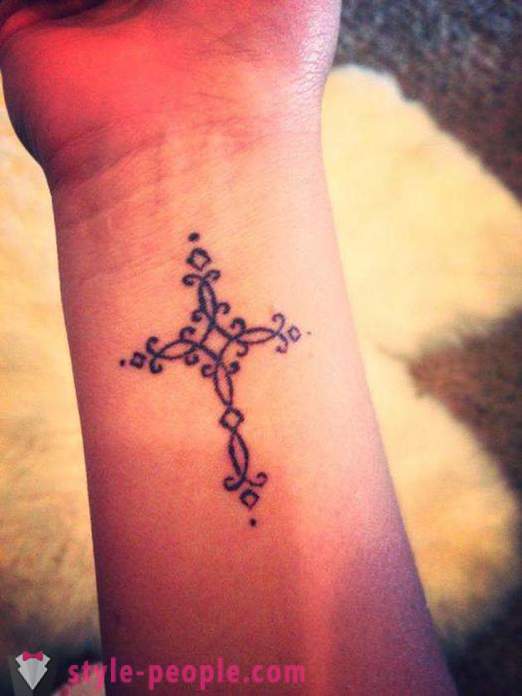 „Cross” - tetoválás speciális jelentése