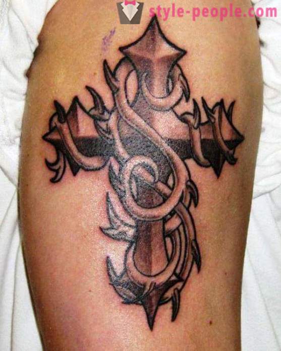 „Cross” - tetoválás speciális jelentése