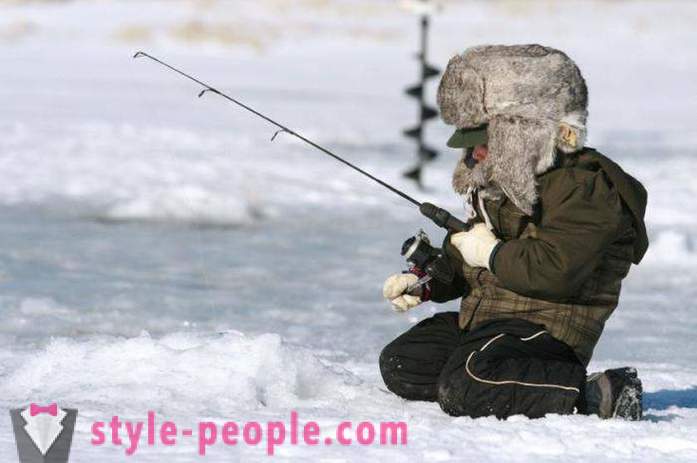 Kiegészítők Téli horgászbot a keszeg. Téli úszó rúd: Snap