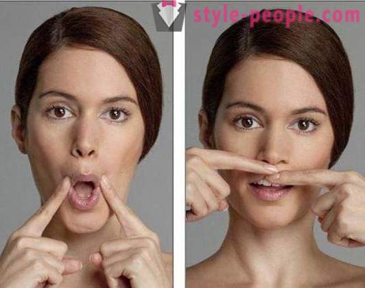 Feysbilding arc: előtt és után. Torna szembe: gyakorlat