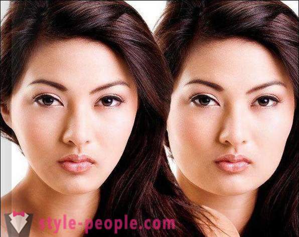 Feysbilding arc: előtt és után. Torna szembe: gyakorlat