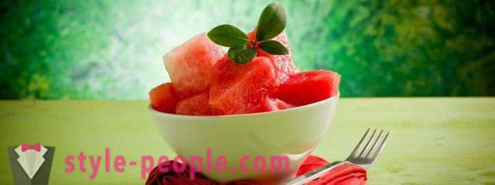 Görögdinnye étrend. diéta leírása görögdinnye és vélemények
