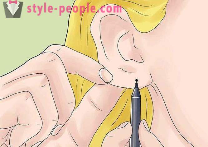 Mivel otthon áthatolni füle? Hogyan törődik áttört fülei